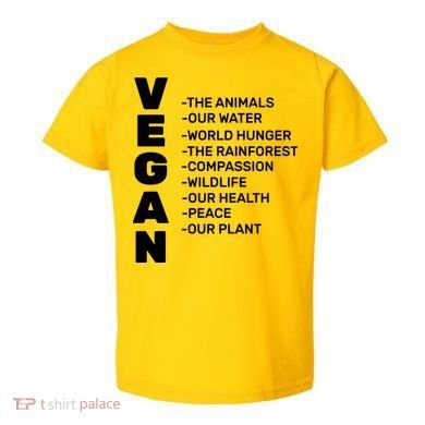 Vegan Because Of Life Toddler T-Shirt