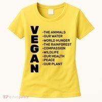 Vegan Because Of Life Women's T-Shirt thumb 0