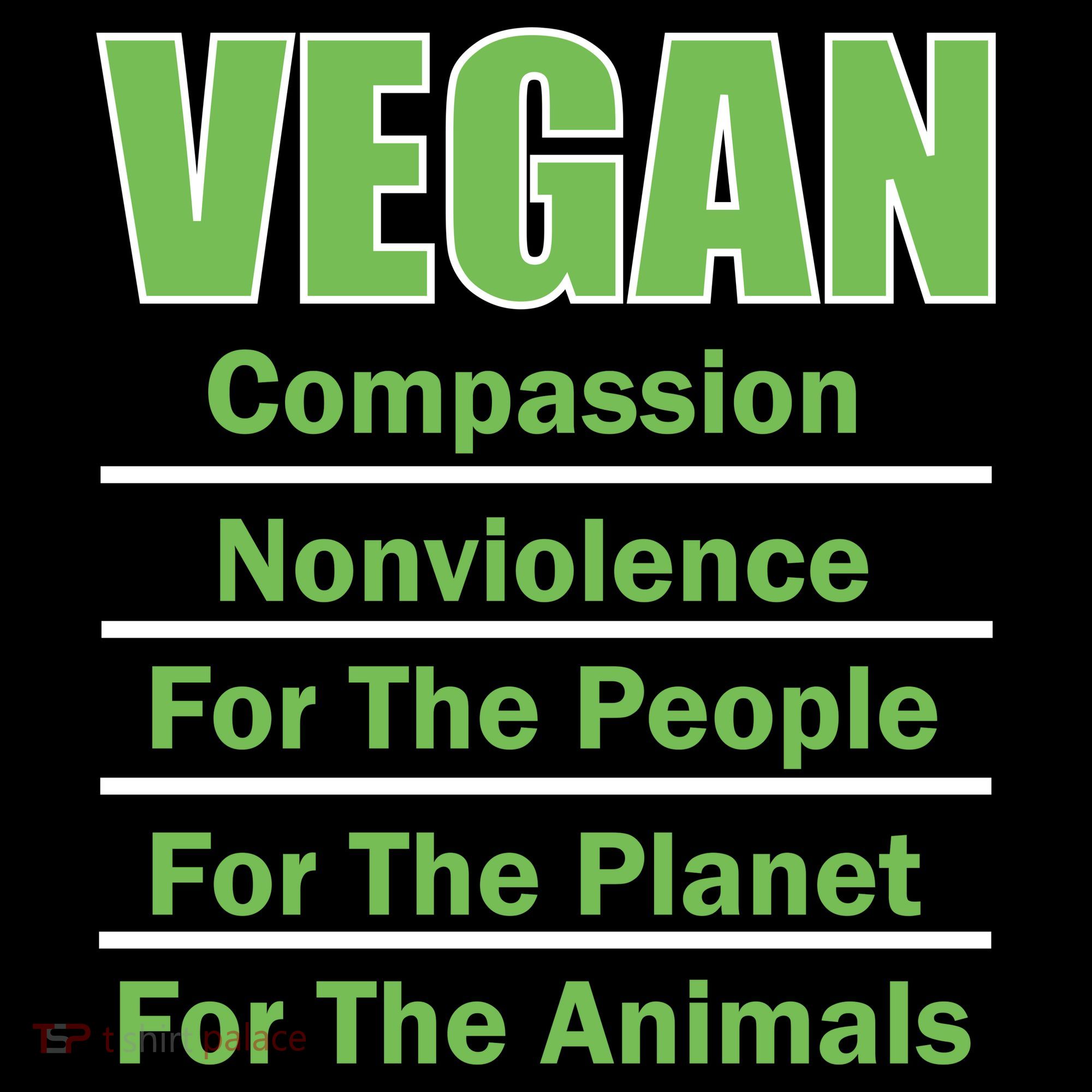 Vegan Message Hoodie