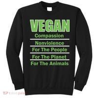 Vegan Message Sweatshirt thumb 0