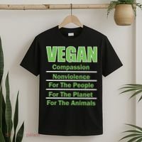 Vegan Message T-Shirt thumb 2