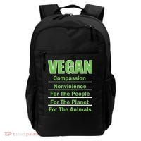 Vegan Message Backpack thumb 0