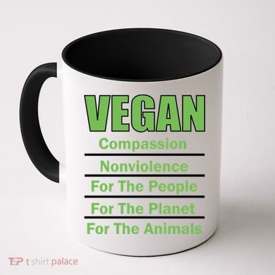 Vegan Message Coffee Mug