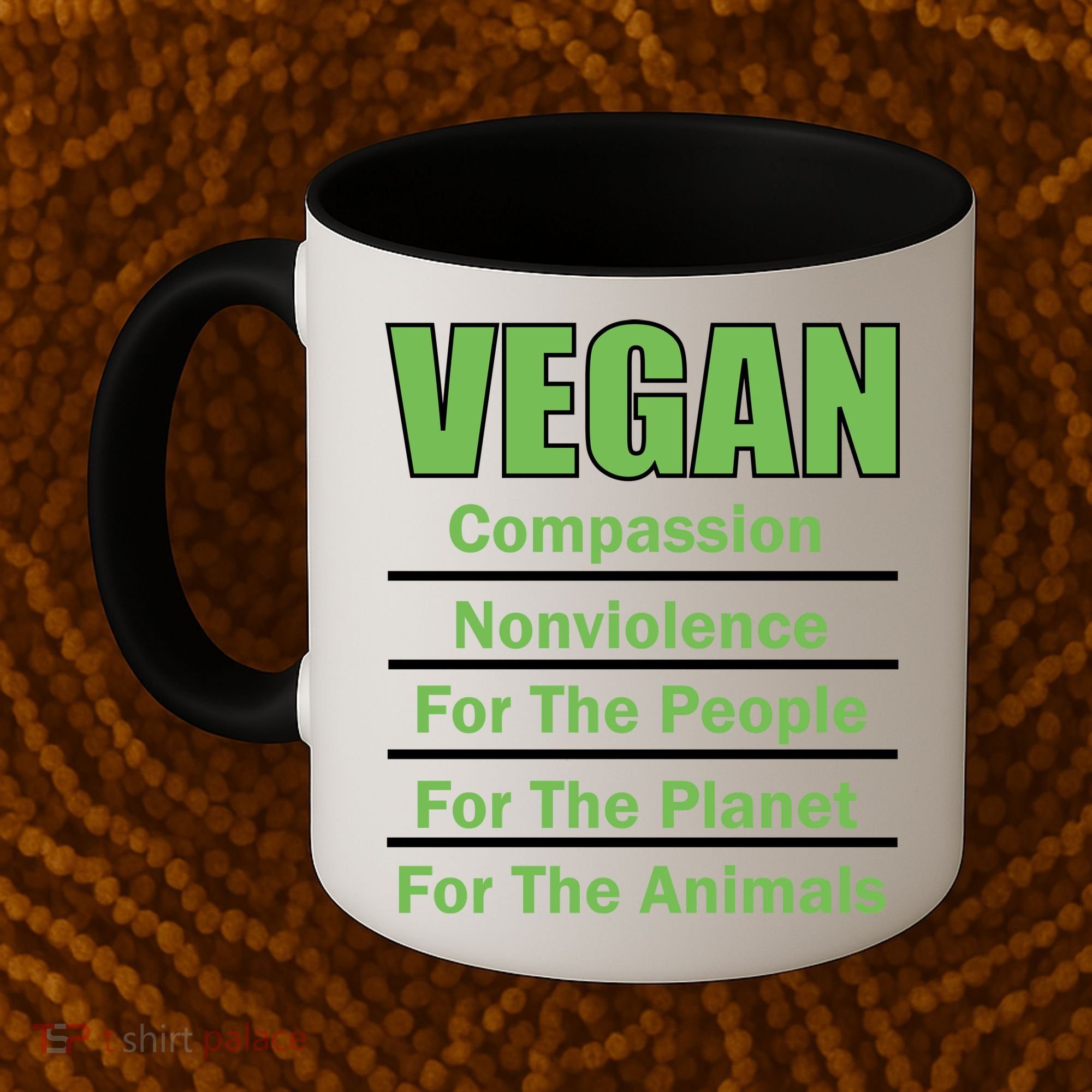 Vegan Message Coffee Mug