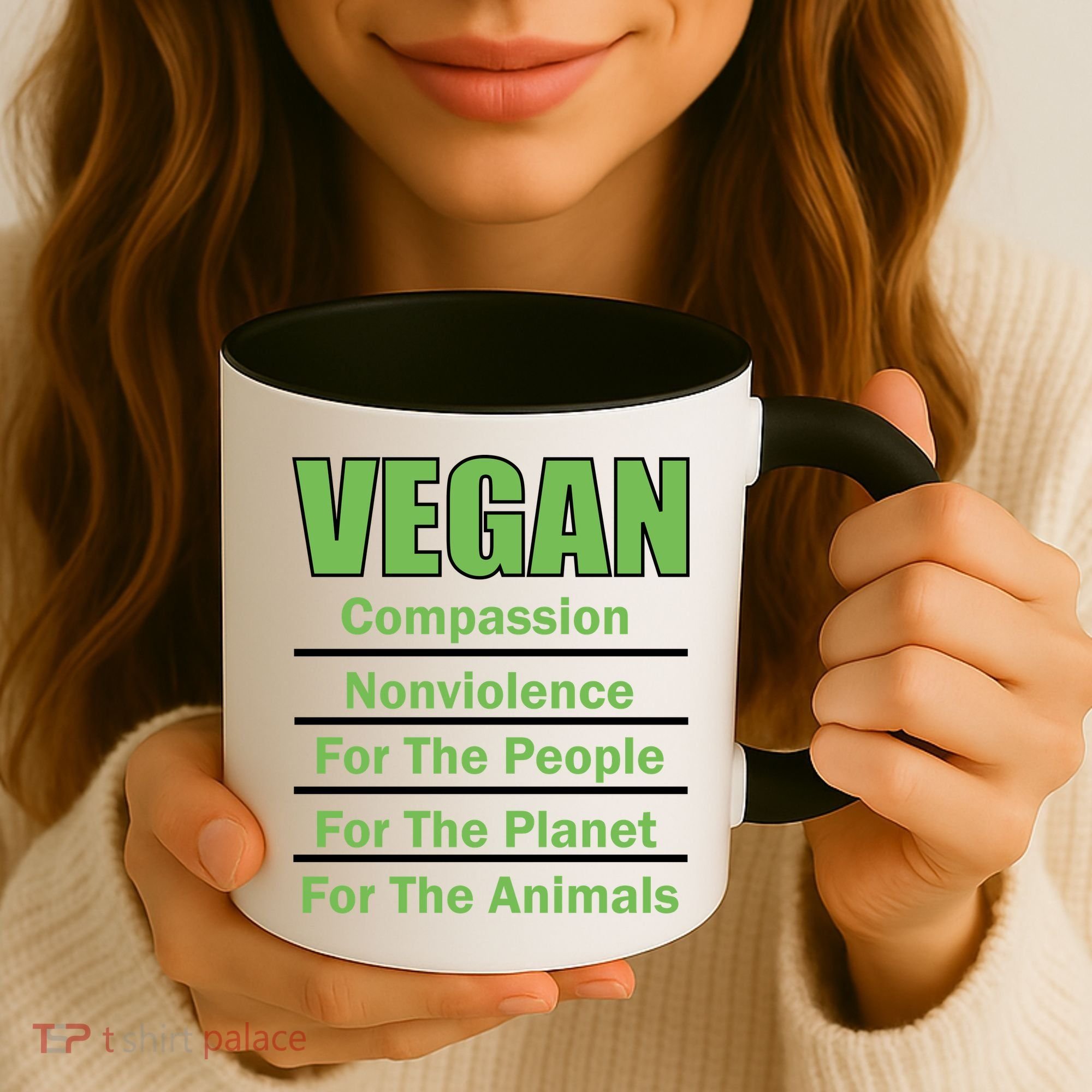 Vegan Message Coffee Mug