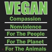 Vegan Message Beanie thumb 2