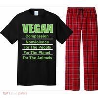Vegan Message Pajama Set thumb 0