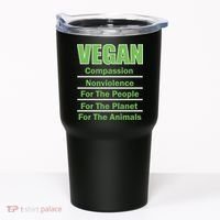 Vegan Message Tumbler thumb 0