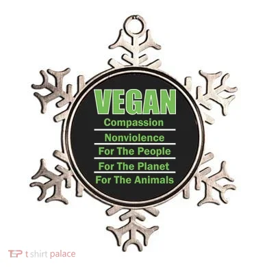 Vegan Message Ornament