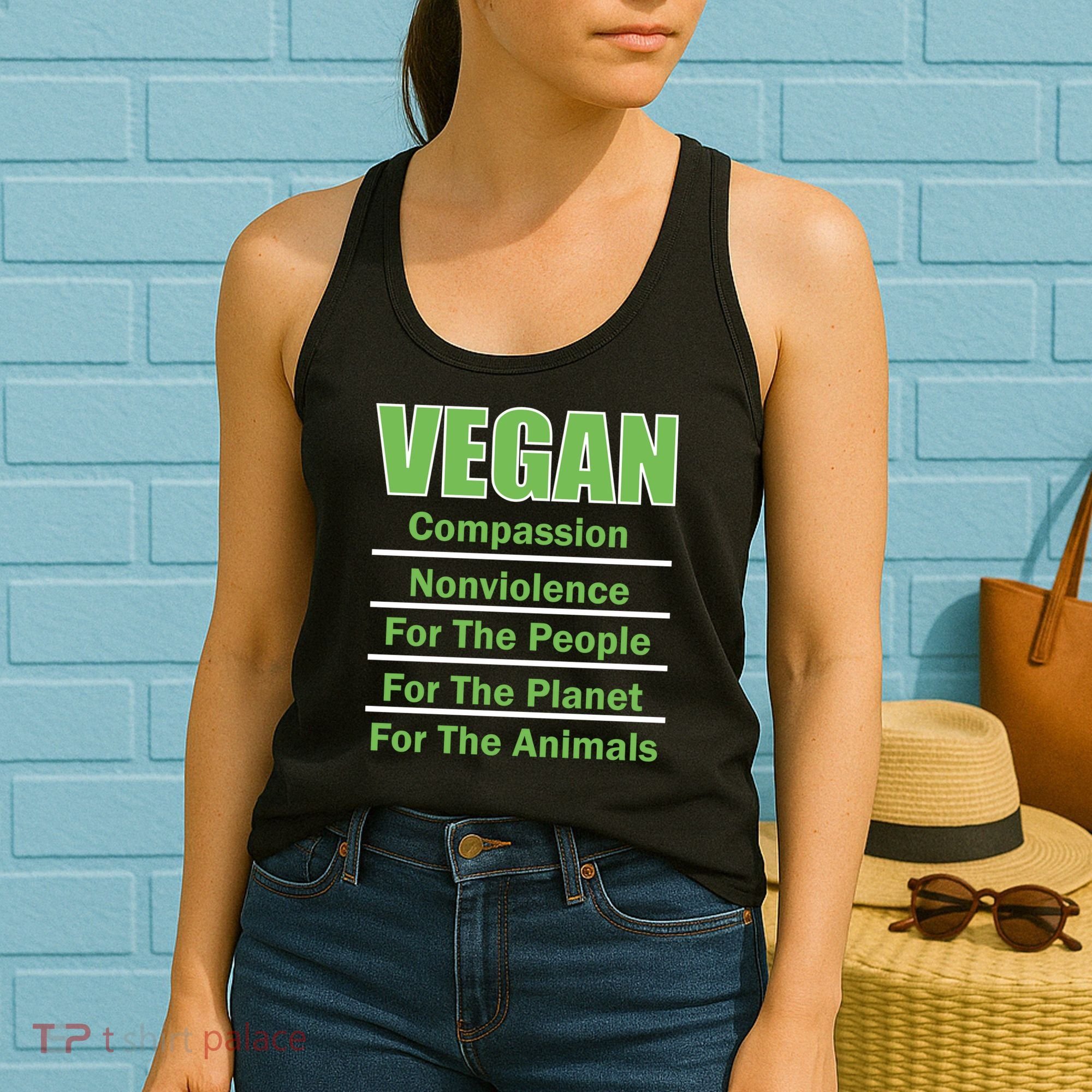 Vegan Message Women's Tank Top