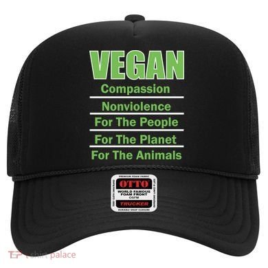 Vegan Message Hat