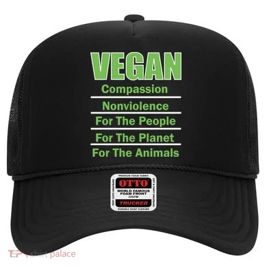 Vegan Message Hat