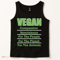 Vegan Message Tank Top thumb 2