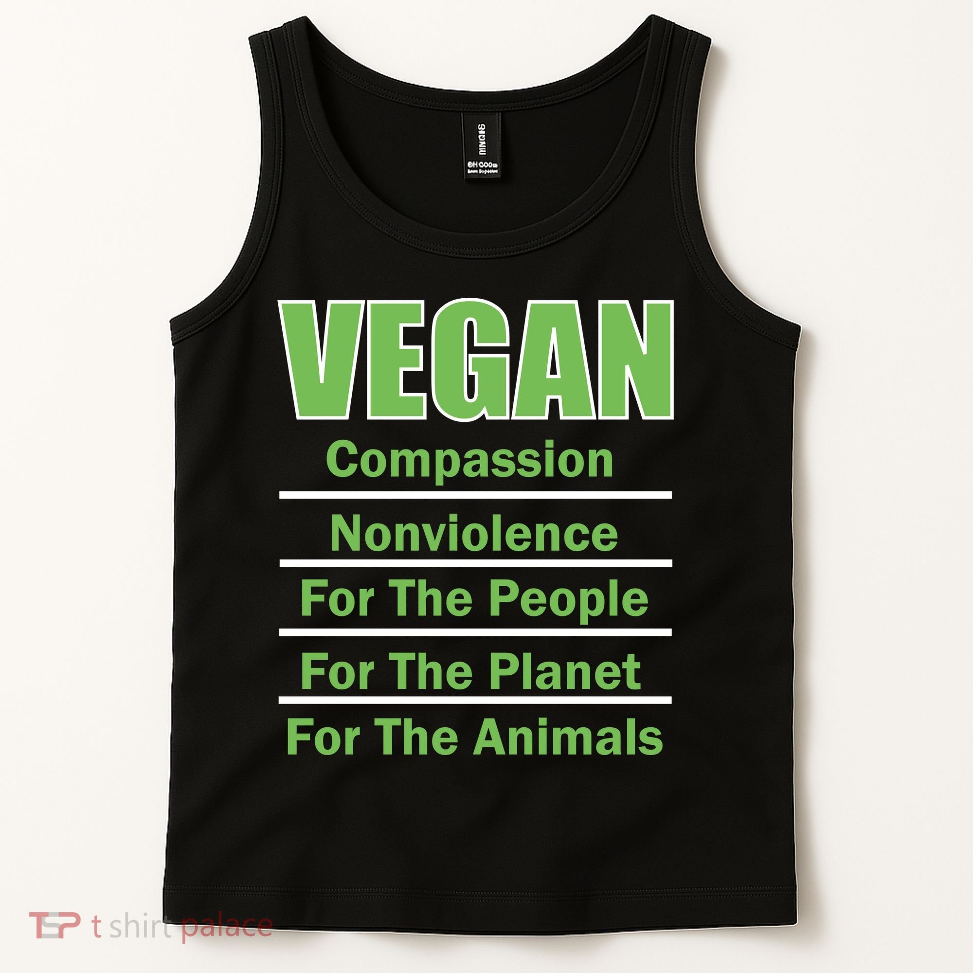 Vegan Message Tank Top