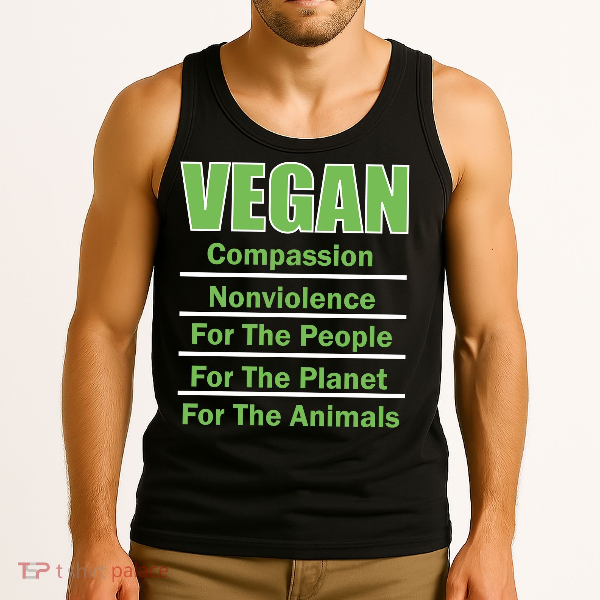 Vegan Message Tank Top