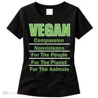 Vegan Message Women's T-Shirt thumb 0