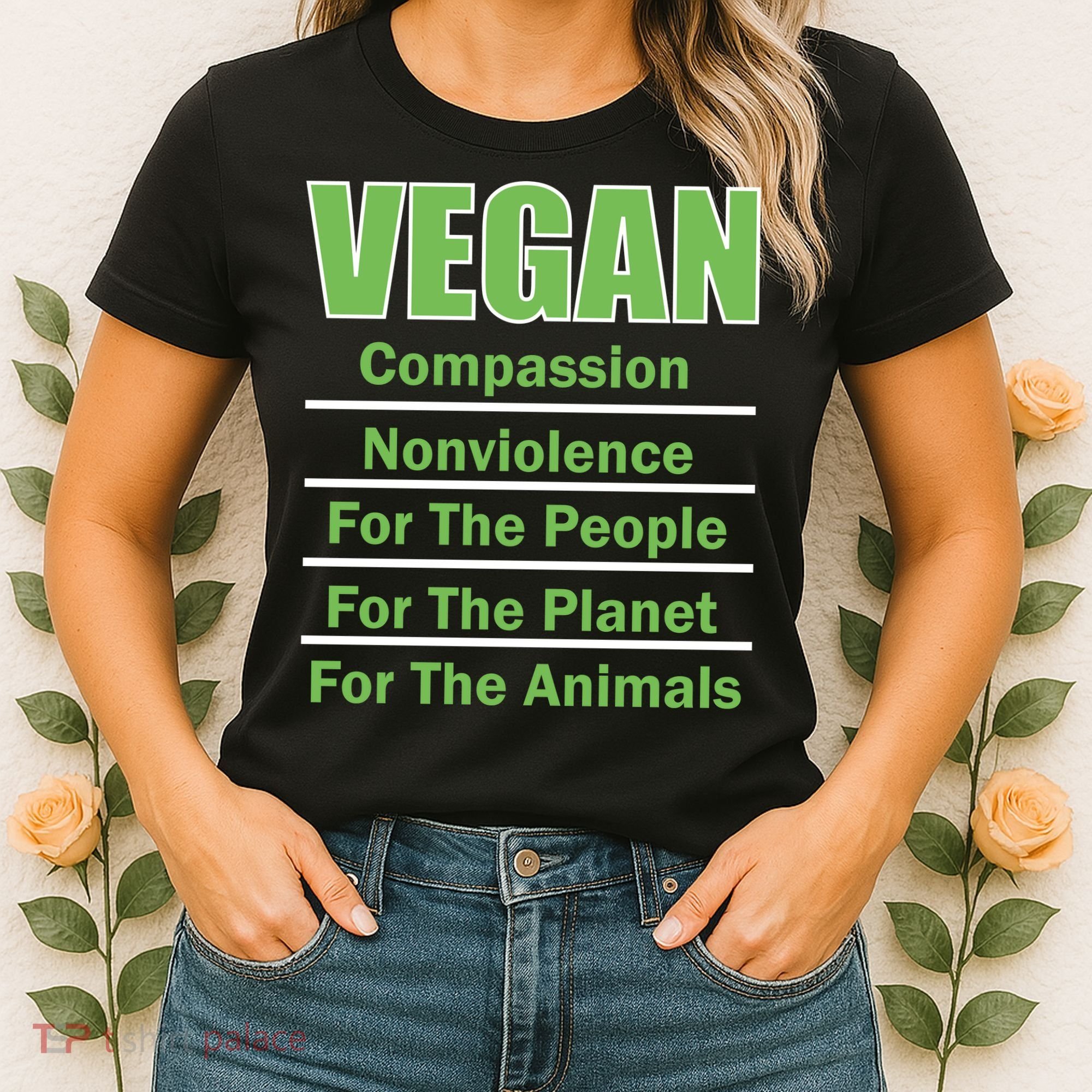 Vegan Message Women's T-Shirt