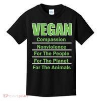 Vegan Message Kids T-Shirt thumb 0