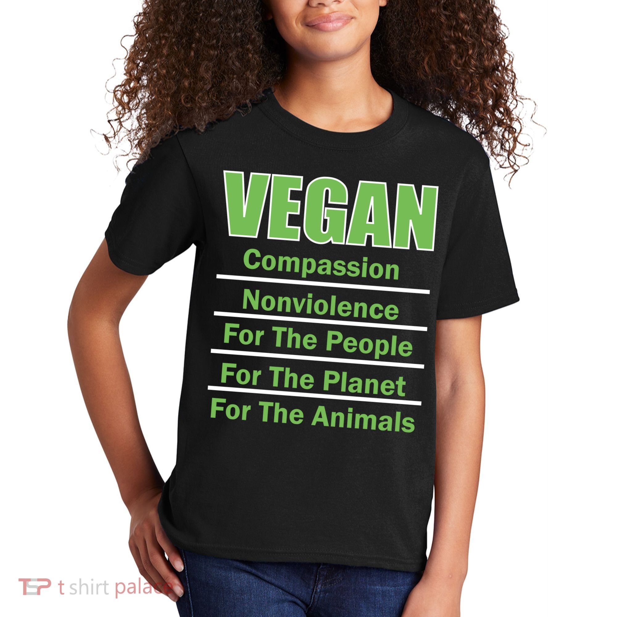Vegan Message Kids T-Shirt