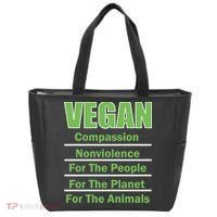 Vegan Message Tote Bag thumb 0