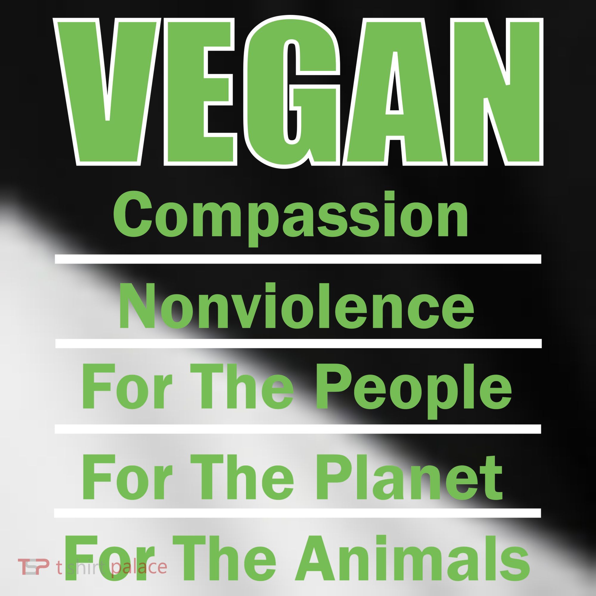Vegan Message Toddler Fine Jersey T-Shirt
