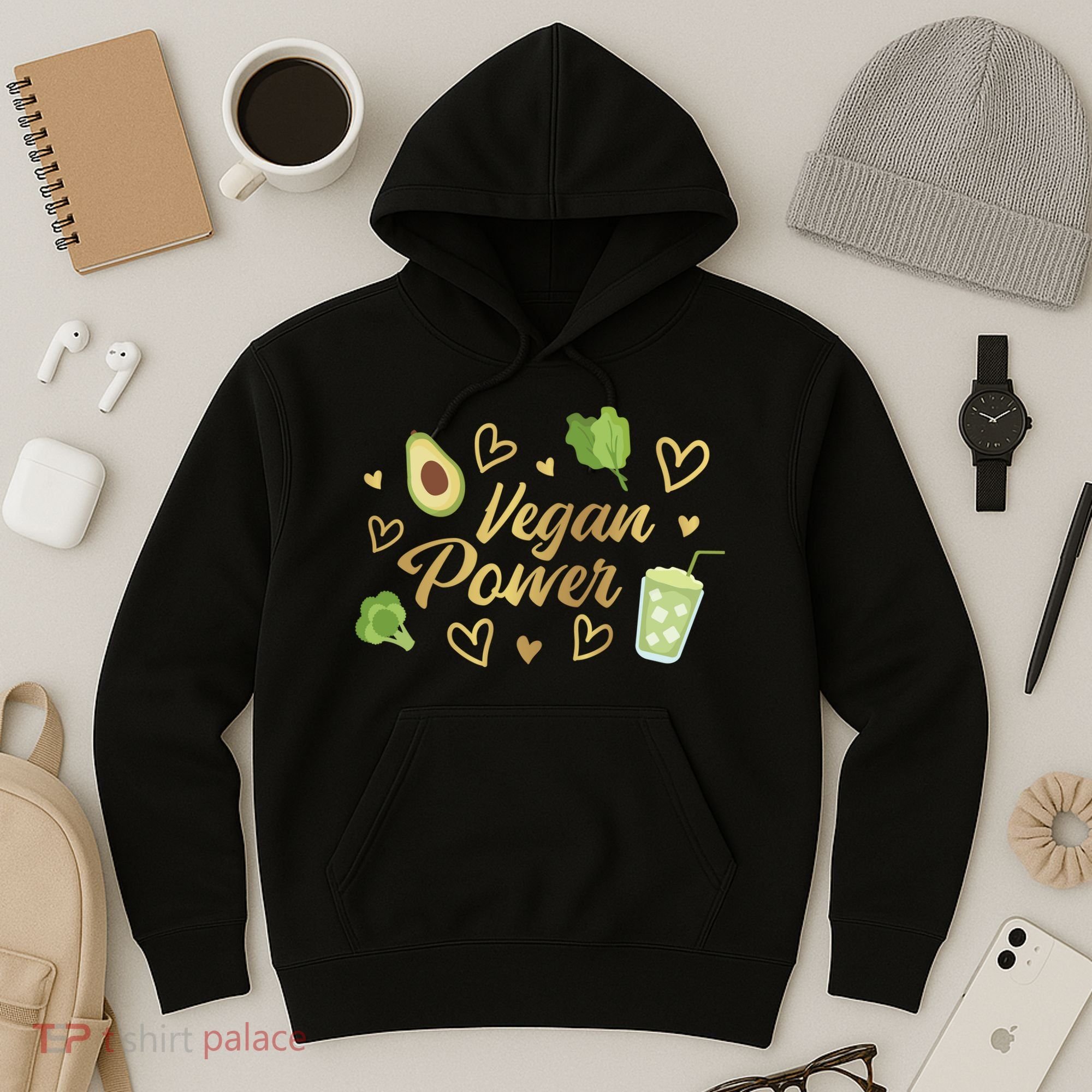 Vegan Power Hoodie