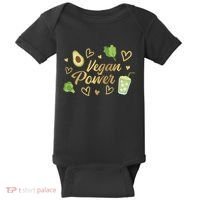 Vegan Power Baby Bodysuit thumb 0