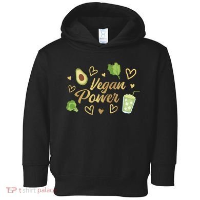Vegan Power Toddler Hoodie
