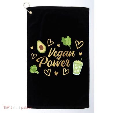 Vegan Power Golf Towel