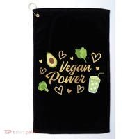 Vegan Power Golf Towel thumb 0