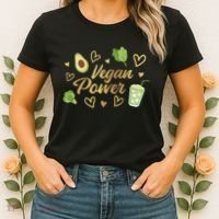 Vegan Power Women's T-Shirt thumb 2