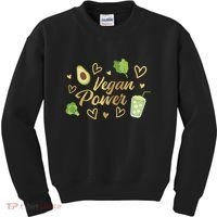 Vegan Power Kids Sweatshirt thumb 0