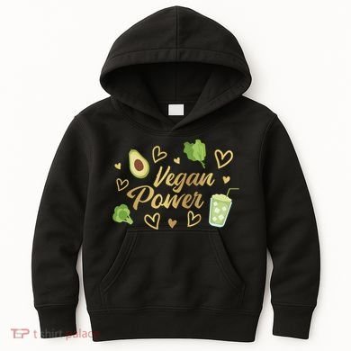 Vegan Power Kids Hoodie