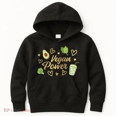 Vegan Power Kids Hoodie