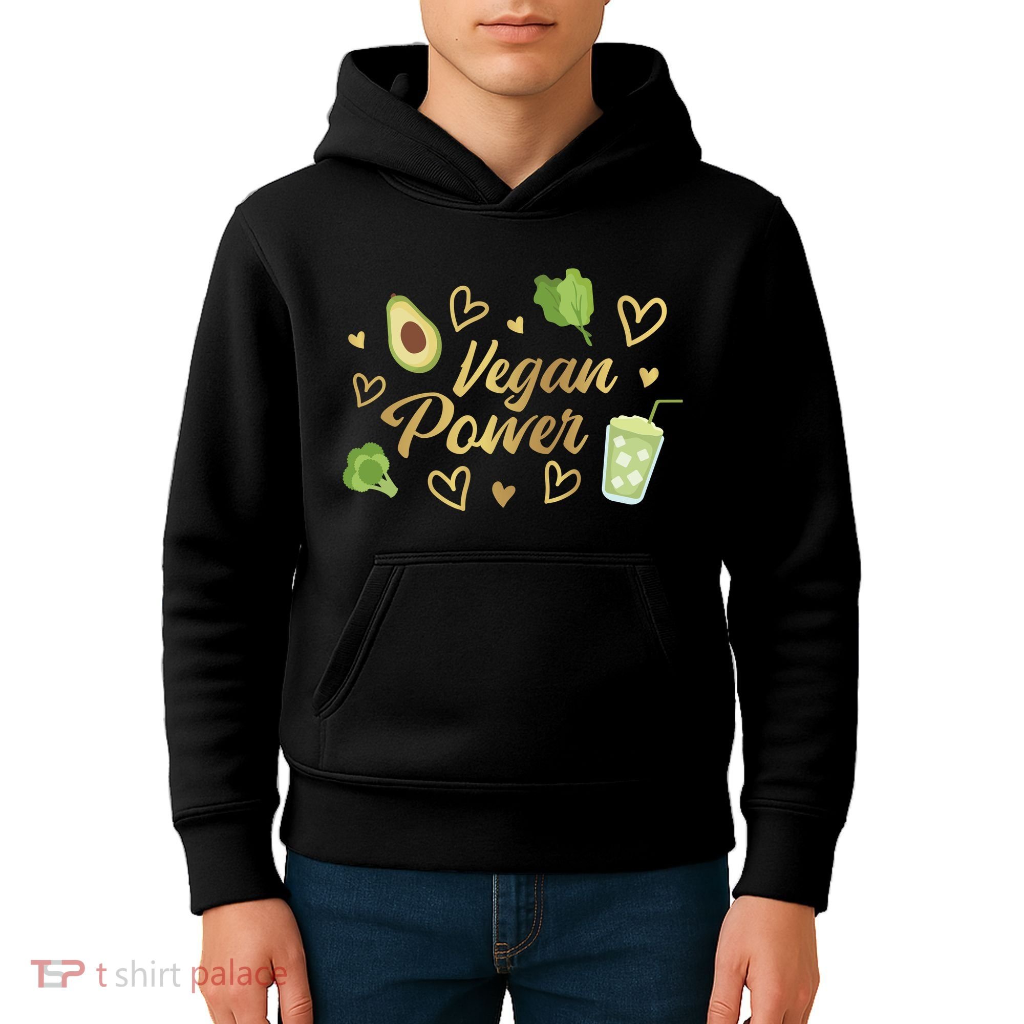 Vegan Power Kids Hoodie