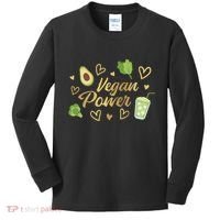 Vegan Power Kids Long Sleeve Shirt thumb 0