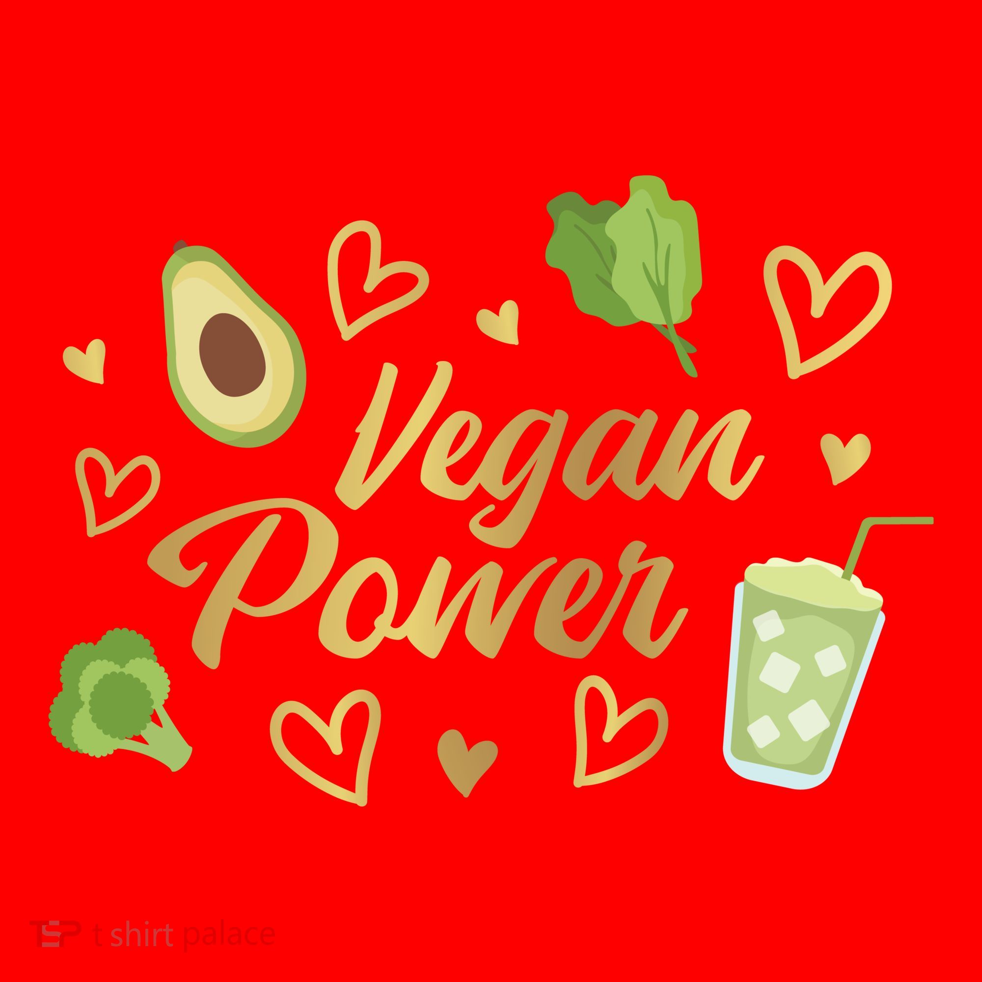 Vegan Power Santa Hat