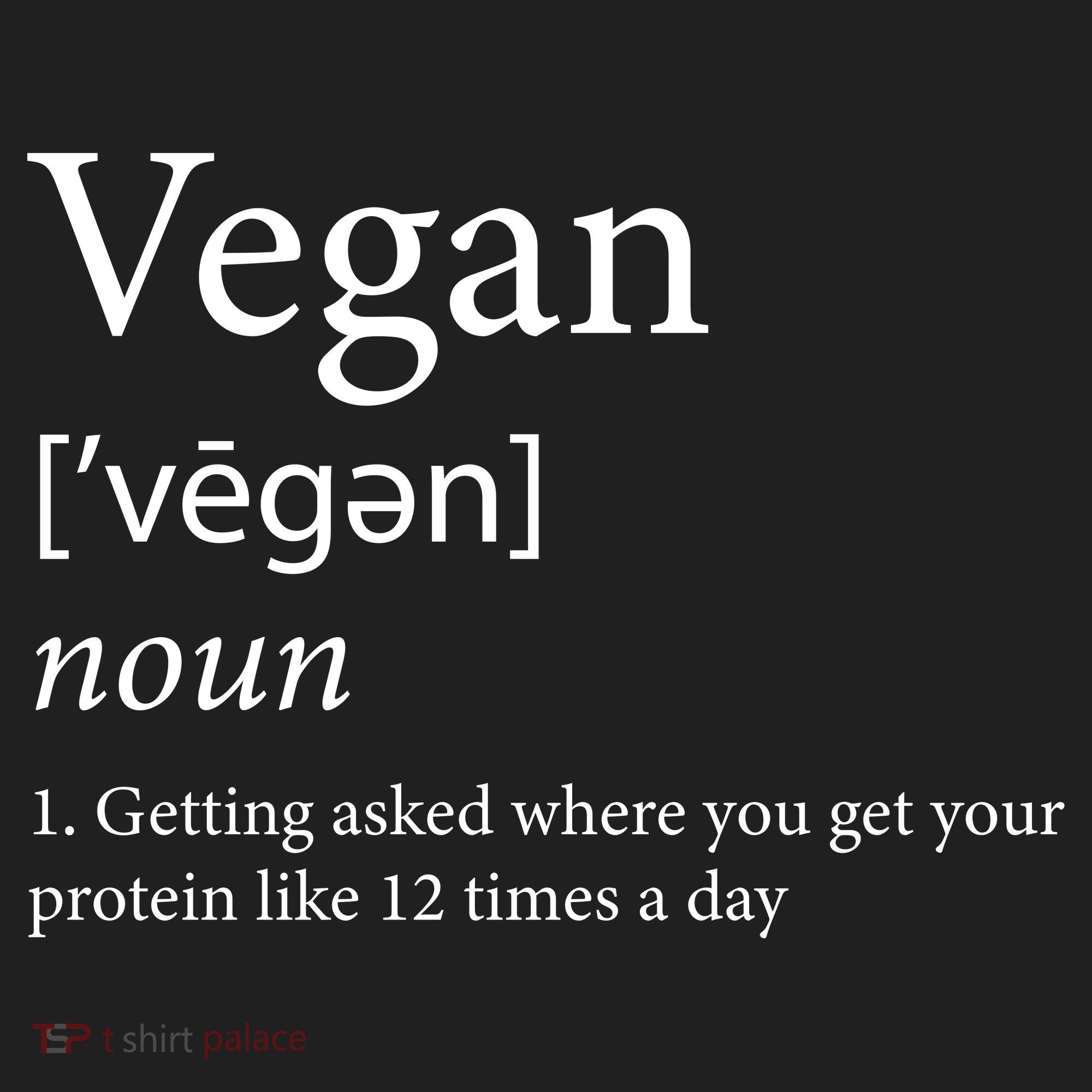 Vegan Protein Definition Women's Sweatshirt