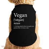 Vegan Protein Definition Doggie Tank thumb 0