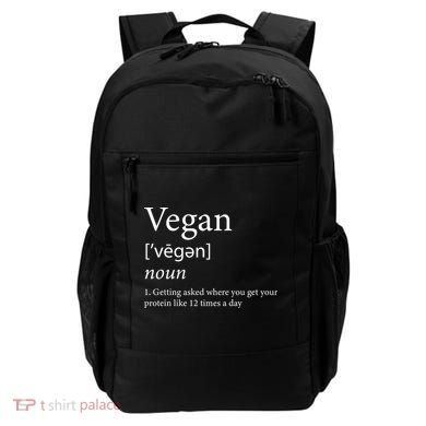 Vegan Protein Definition Backpack