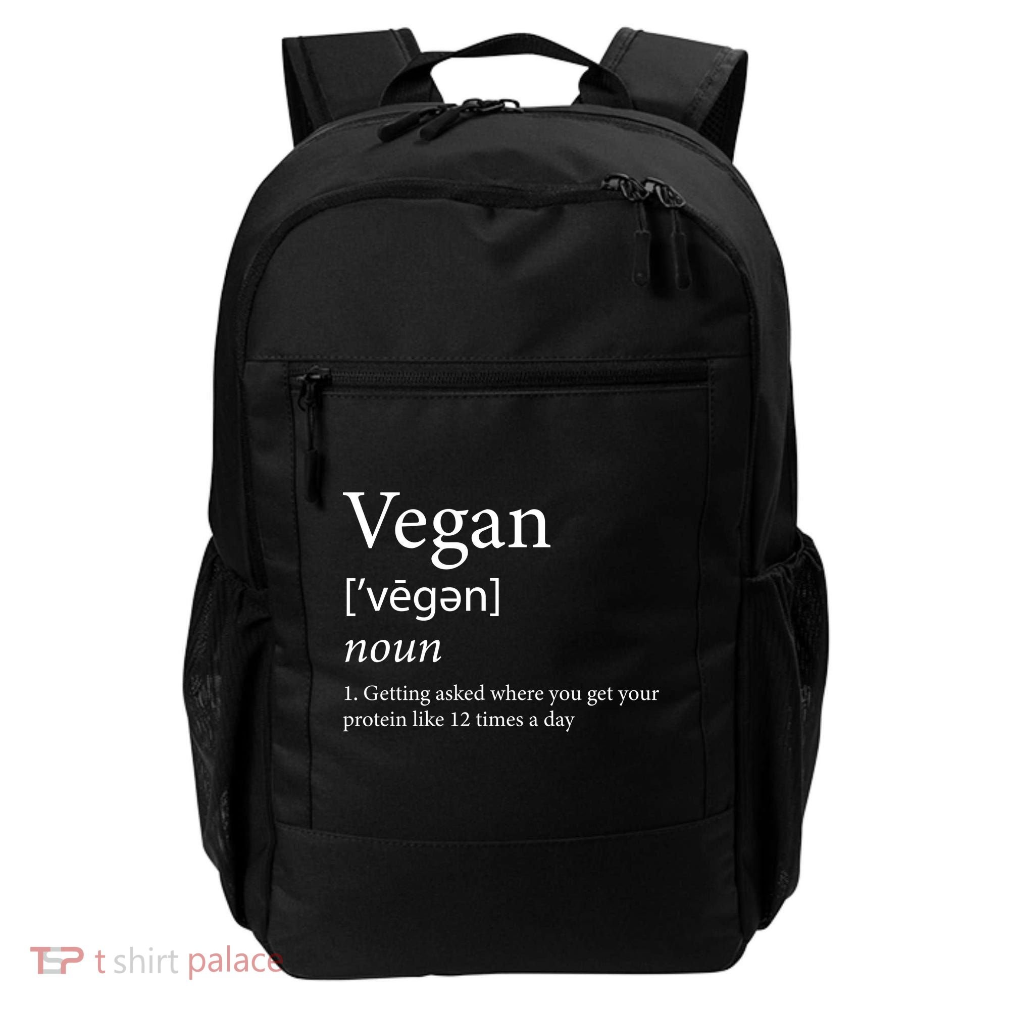 Vegan Protein Definition Backpack