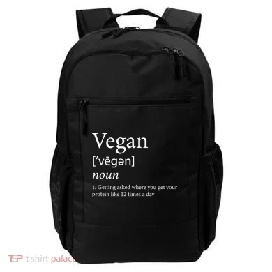 Vegan Protein Definition Backpack