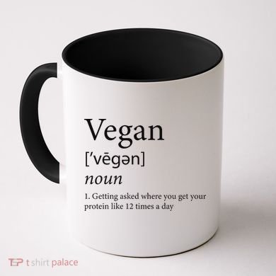 Vegan Protein Definition Coffee Mug