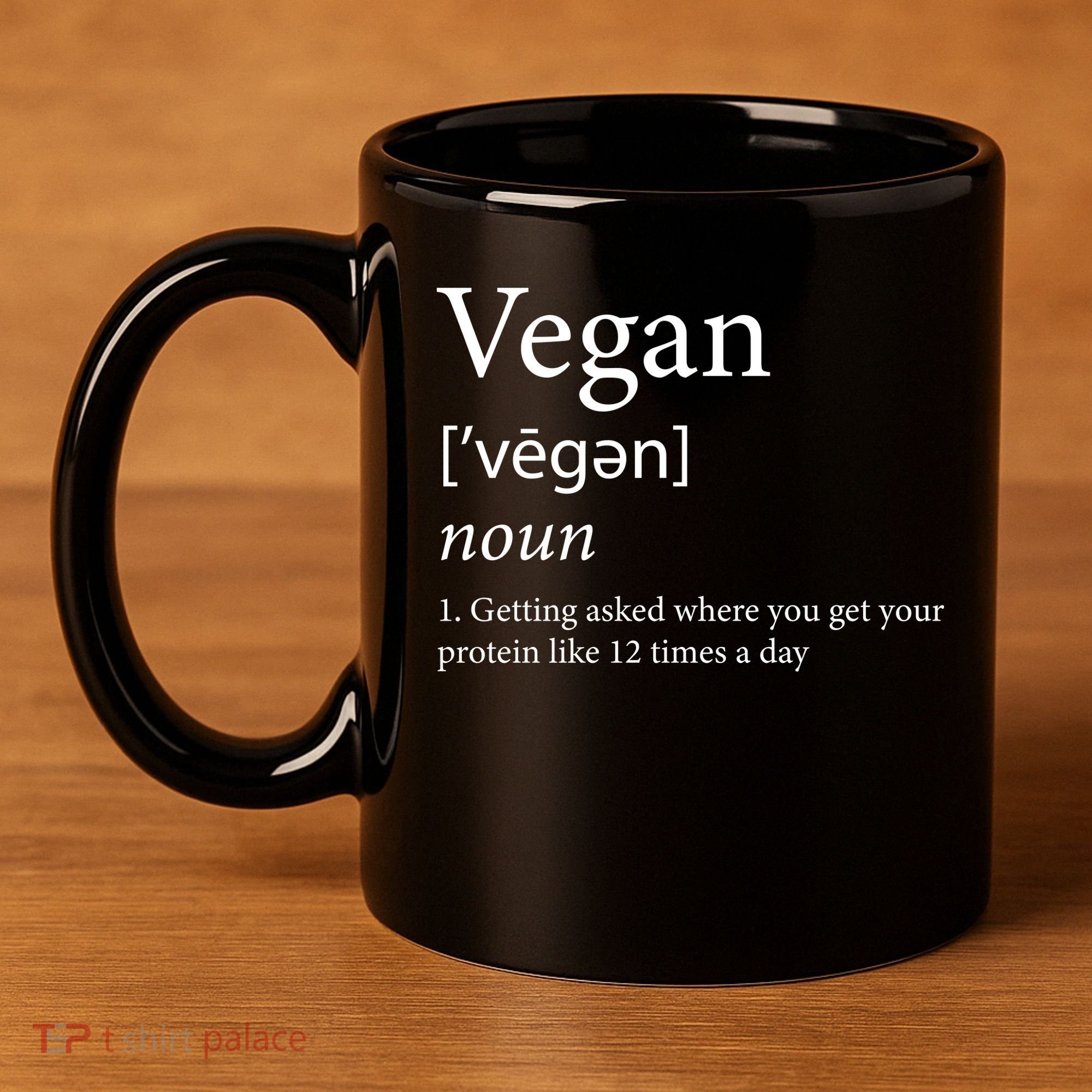 Vegan Protein Definition 11oz C Handle Ceramic Mug