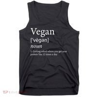 Vegan Protein Definition Tank Top thumb 0