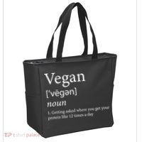 Vegan Protein Definition Tote Bag thumb 2
