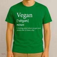 Vegan Protein Definition T-Shirt thumb 3