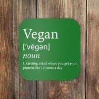 Vegan Protein Definition Coaster thumb 0
