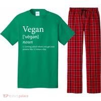 Vegan Protein Definition Pajama Set thumb 0