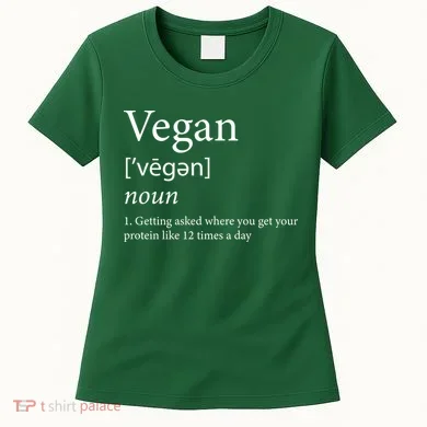 Vegan Protein Definition Women's T-Shirt